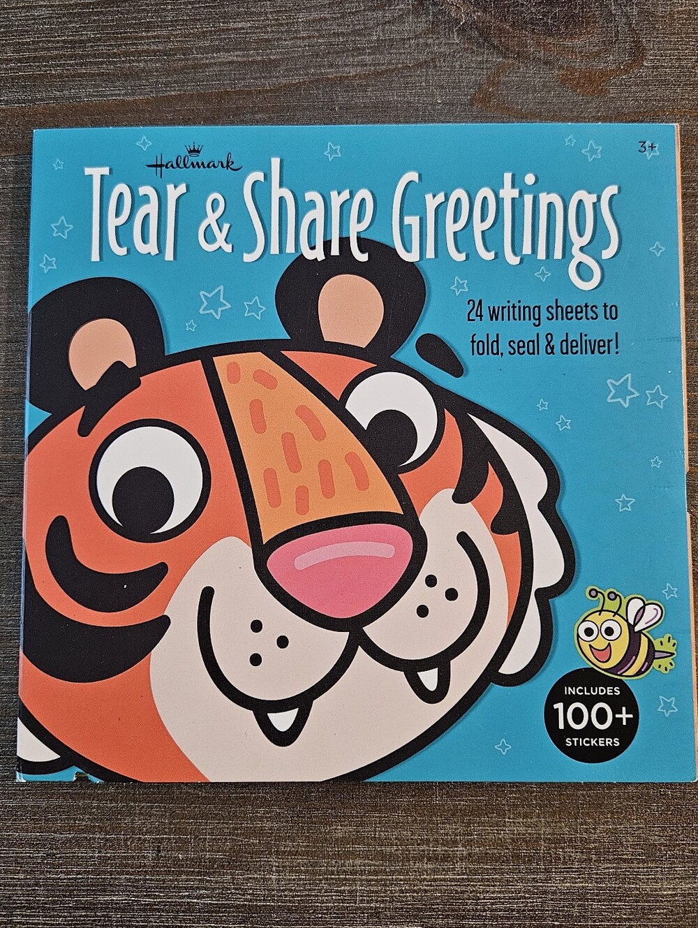 Hallmark Tear & Share Greetings Kids Writing Kit - New